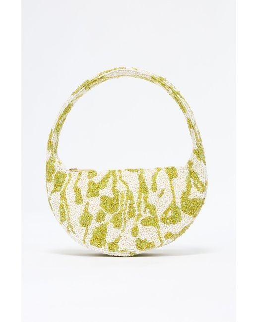 Acler Metallic Bead Birch Bag
