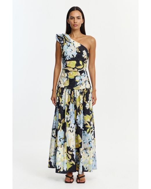 Acler White Benetti Maxi Dress For