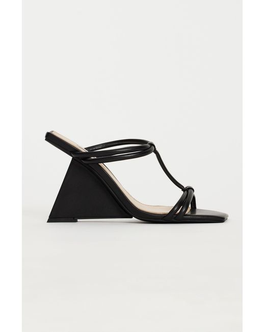 Acler Black Acler Clarkson Wedge Sandals, For