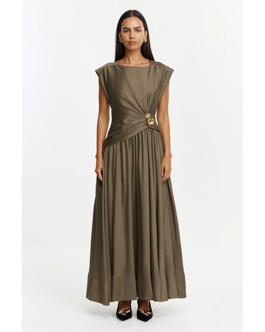 Acler Natural Acler Maxi Dress