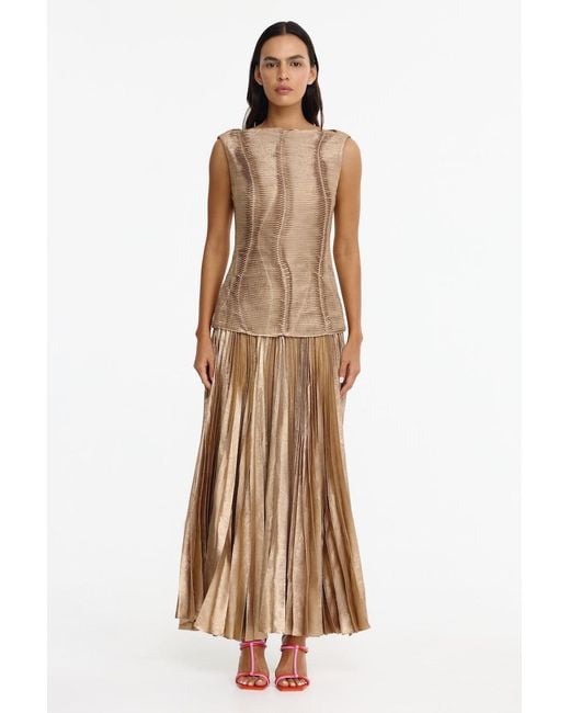 Acler Natural Holden Maxi Dress