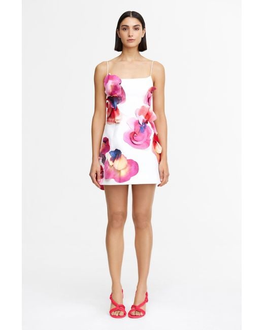 Acler Red Miltonrise Mini Dress