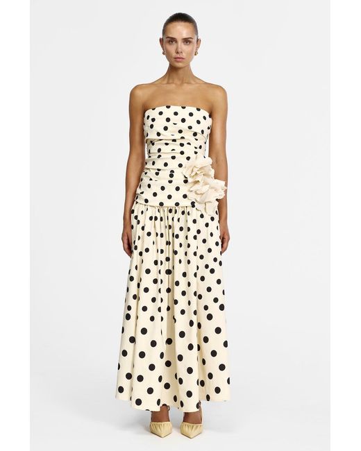 Acler White Ketchin Maxi Dress