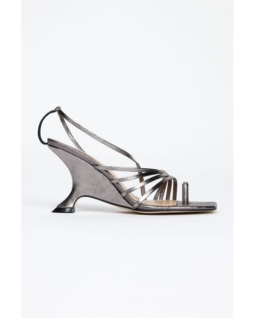 Acler Metallic Dylso Wedge