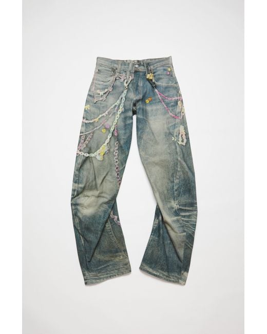 Acne Blue Jeans Con Vestibilità Ampia - 2006 for men