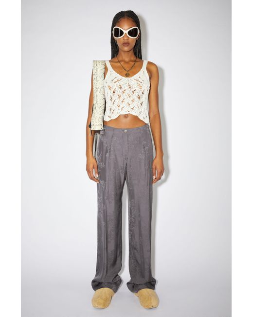 Acne Studios Satin Floral Jacquard 