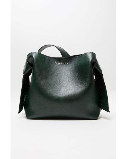 Acne Green Musubi Midi Schultertasche