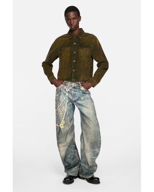 Acne Blue Jeans Con Vestibilità Ampia - 2006 for men