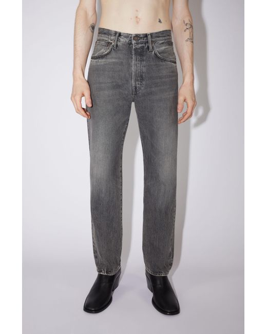 Acne Studios Denim 2003 Ash Relaxed Fit Jeans - 2003 in Black | Lyst