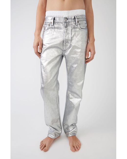 Acne Studios Denim Land Silver in 