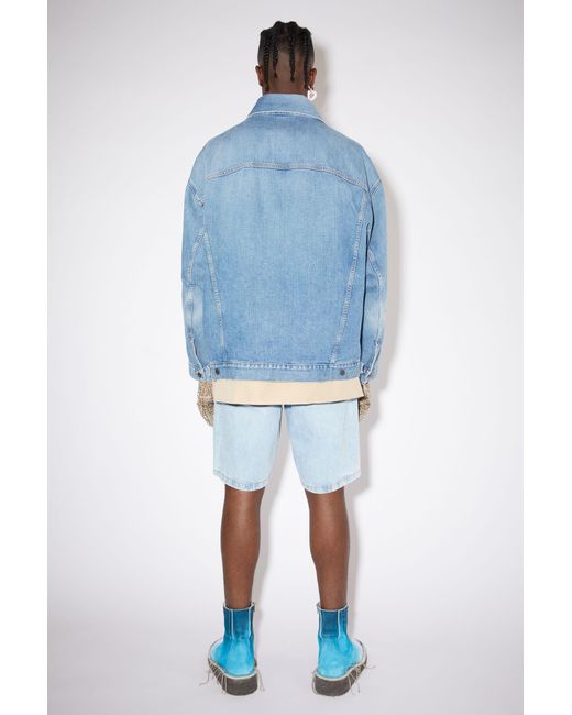acne oversized denim jacket