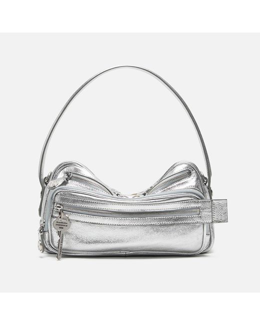 Acne Gray Camero Party Shoulder Bag
