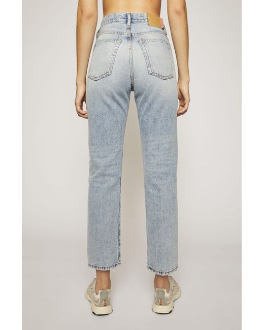 acne cropped jeans