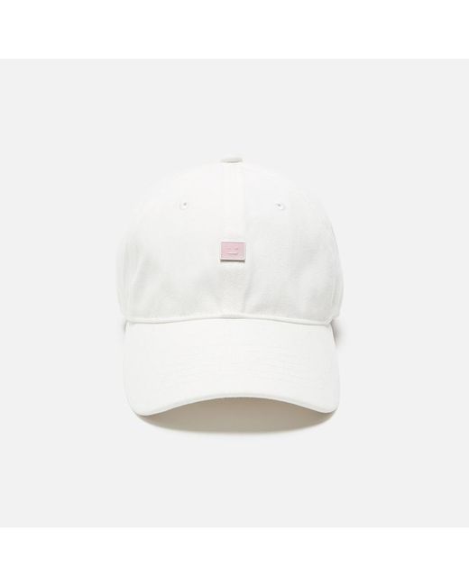 Acne White Face Stud Cap