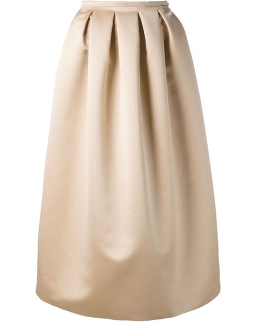 Rochas Natural Long Full Skirt