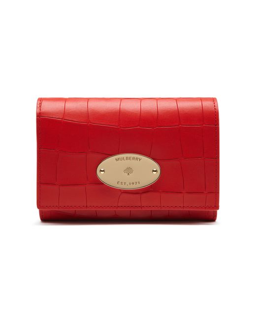 Mulberry Red French Purse