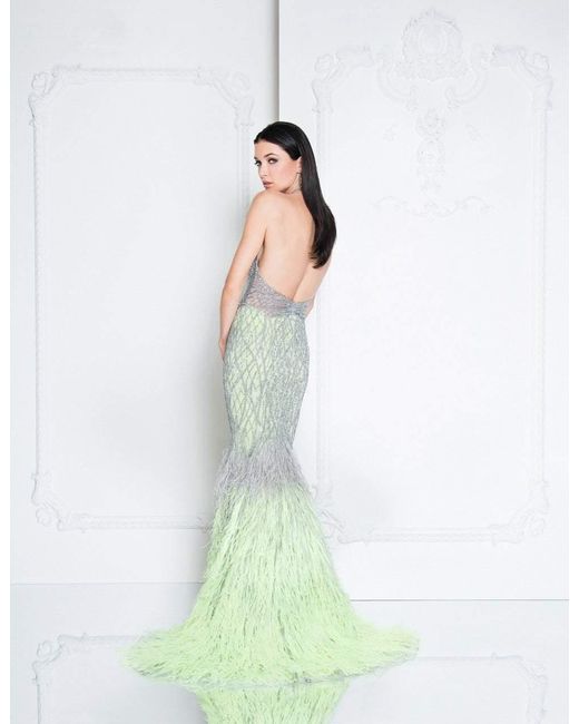 halter mermaid dress