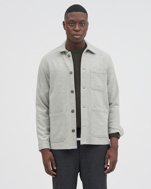 a days march wool overshirt