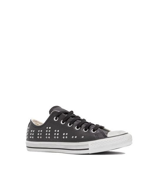 converse studs black