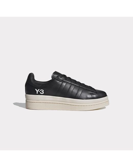 Y-3 Leather Adidas X Y-3 Hicho Black/creme Unisex Fx1752 | Lyst