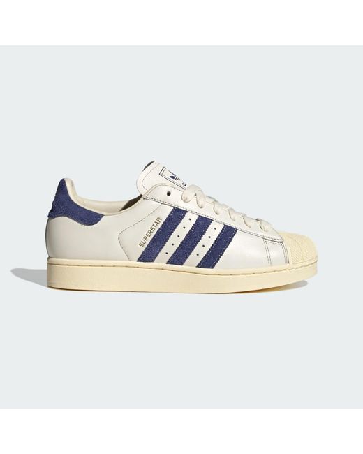 Adidas Blue Superstar Ii Shoes