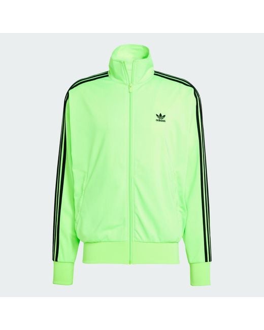 Adidas Green Adicolor Classics Firebird Track Top for men