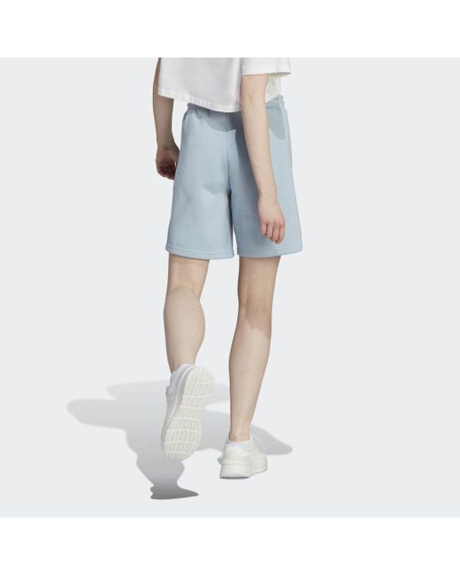 Adidas Blue All Szn Fleece Shorts