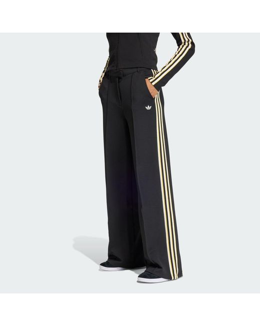 Adidas Black Sport Tailored Tracksuit Bottoms