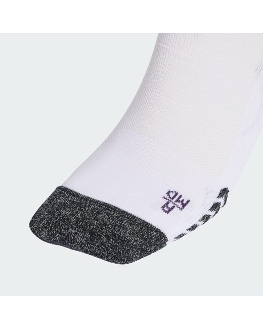 Adidas White Manchester United 25/26 Away Socks
