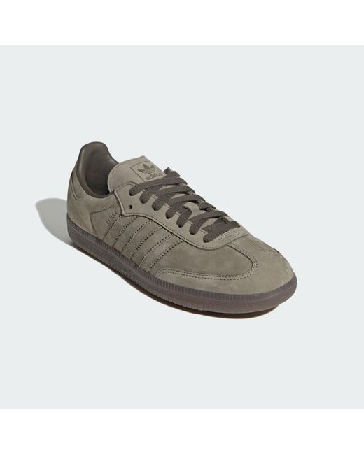 Adidas Gray Samba Og Shoes