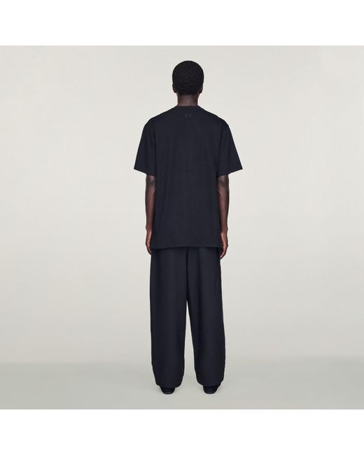 Adidas Blue Y-3 Sport Uniform Track Pants for men