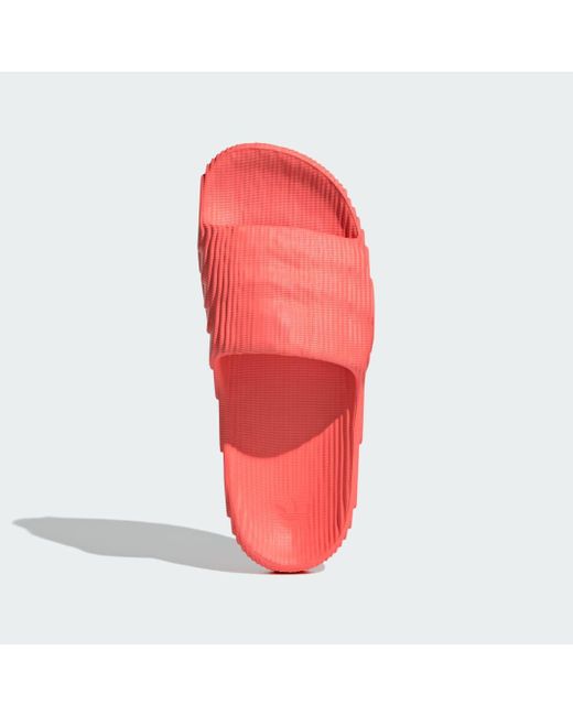 Adidas Red Adilette 22 Slides