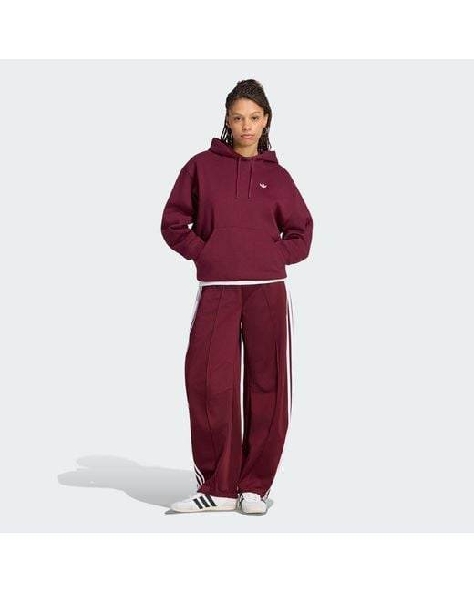 Adidas Red Firebird Barrel Tracksuit Bottoms