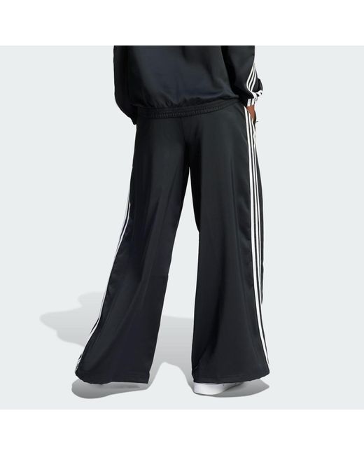 Satin Wide Leg di Adidas in Black