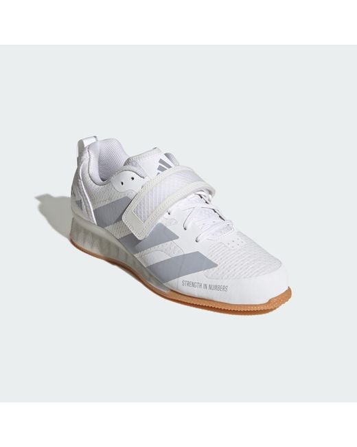 Adidas Blue Adipower Weightlifting 3 Shoes