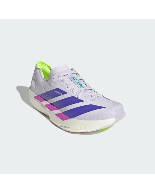 Adidas Blue Adizero Takumi Sen 11 Running Shoes