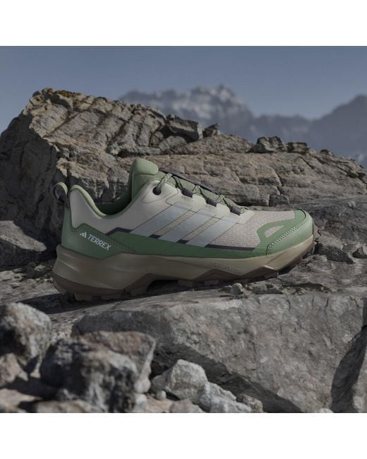 Adidas Green Hiking Terrex Skychaser Ax5 Hiking Shoes Jq2227