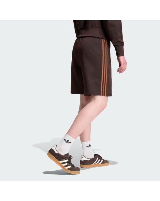 Adidas Black Shorts Adidas Firebird Shorts Aurora Coffee/ Dusky Bronze for men