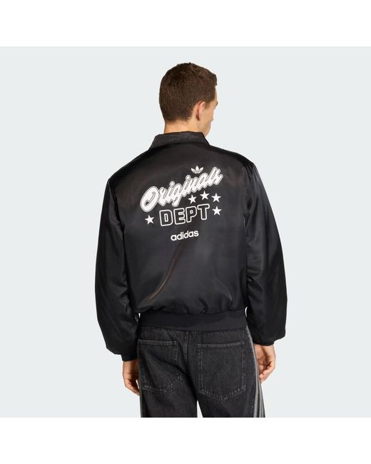 Adidas Black Originals Firebird Collegiate Jacket for men