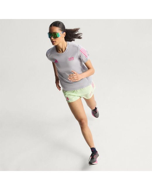 Adidas Gray Bmw Berlin-Marathon 2025 Finisher T-Shirt