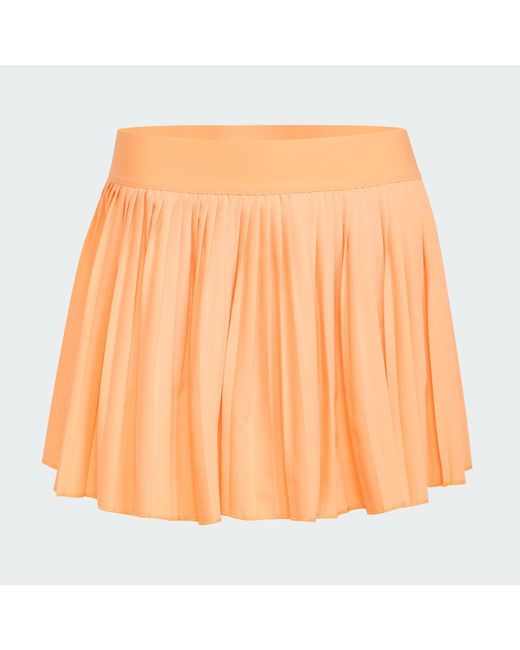 Adidas White Club Pleated Skirt