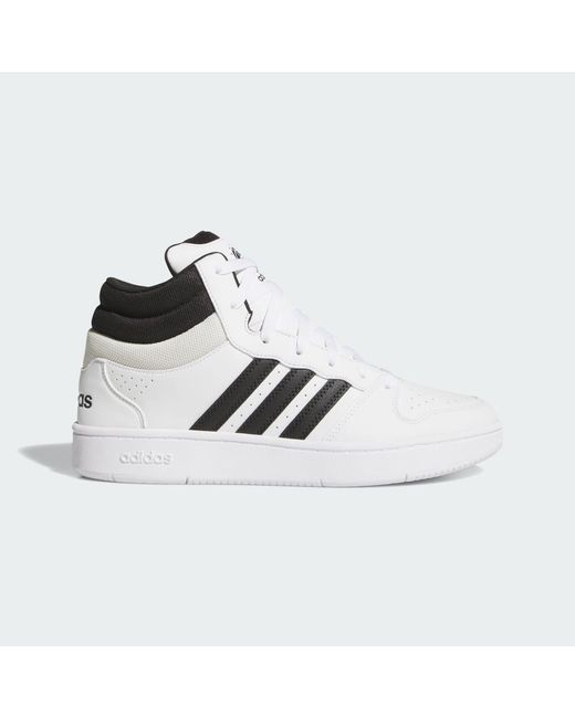Adidas Metallic Hoops Mid Classic Shoes