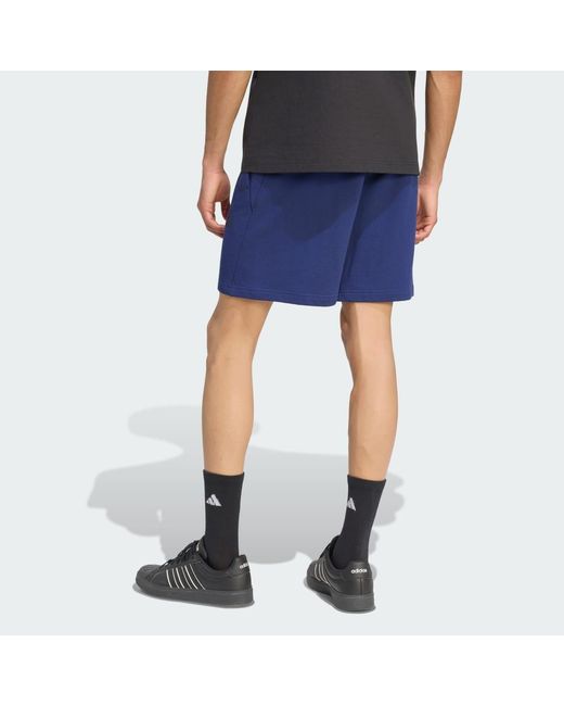 Adidas Blue Kit Small Logo Short for men