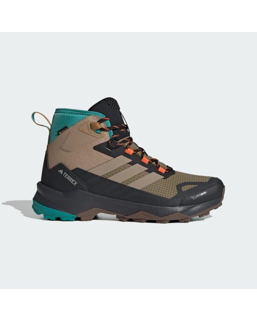 Adidas Multicolor Terrex Skychaser Ax5 Mid Gore-Tex Climawarm+ Hiking Shoes for men