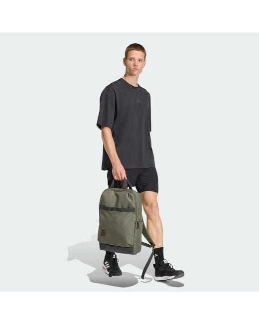 Adidas Black Utility Backpack Boxy