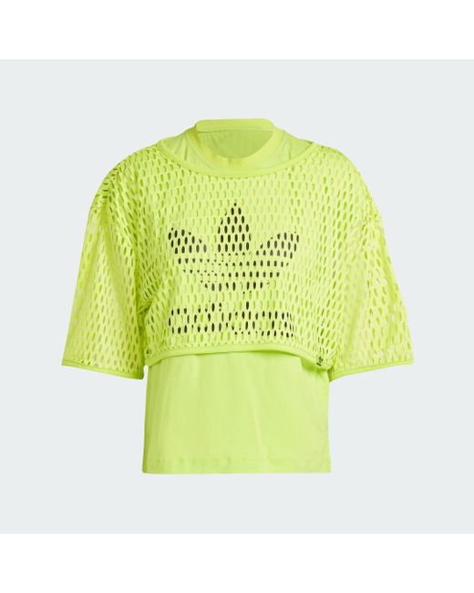 Adidas Green Big Logo T-Shirt
