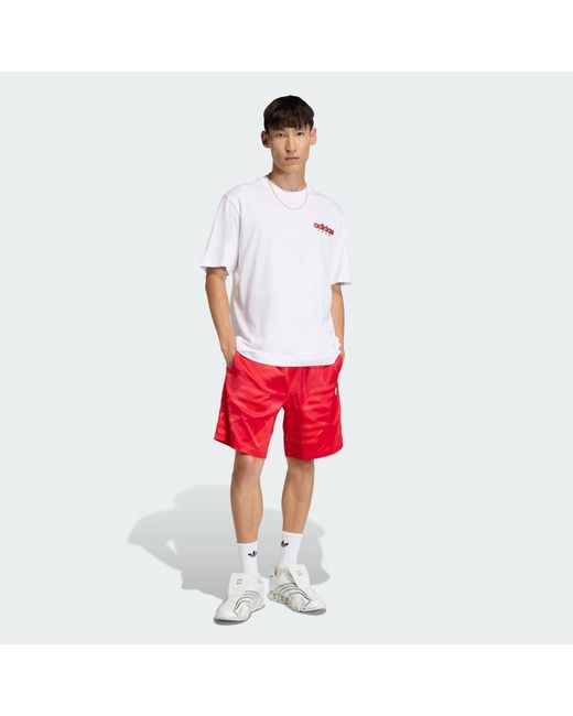 Adidas White Gfx T-Shirt for men