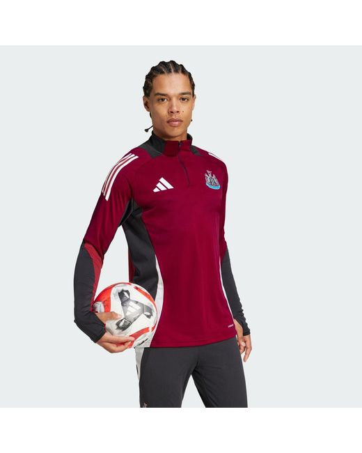 Adidas Red Newcastle United Fc Tiro 24 Training Top for men