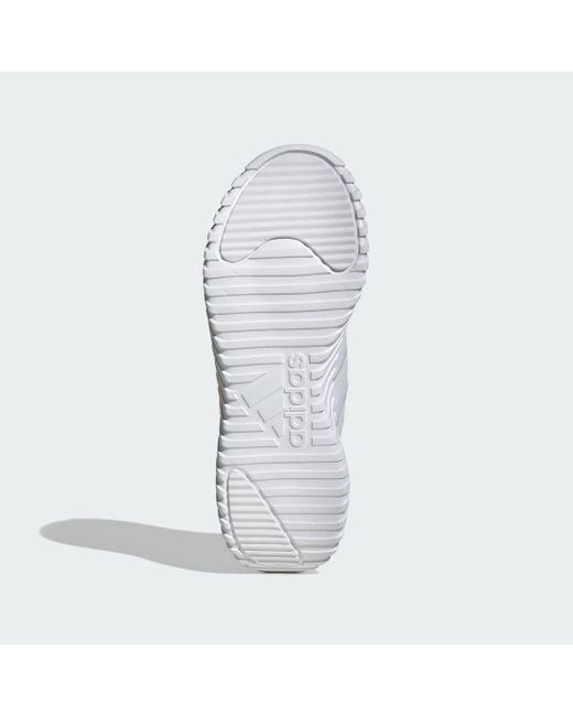 Adidas White Kaptir 3.0 Shoes for men