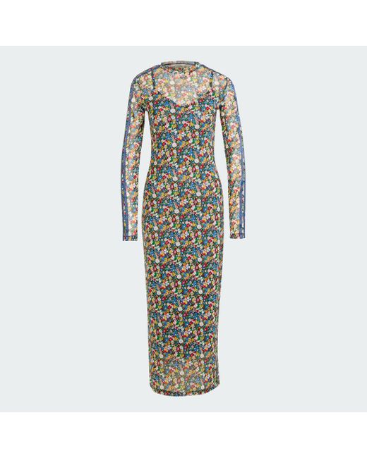 Vestido Maxi Liberty London Mesh Adidas de color Multicolor